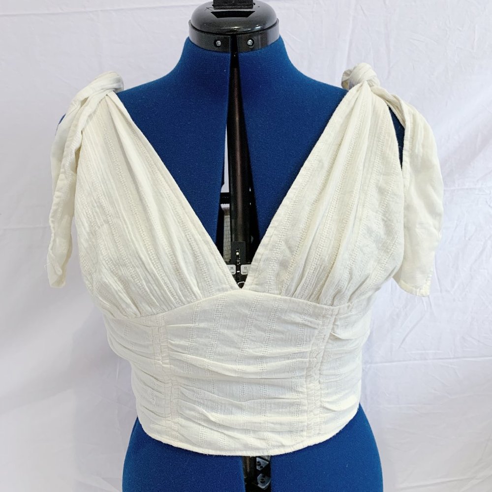 FREE PEOPLE Cream Tank Top